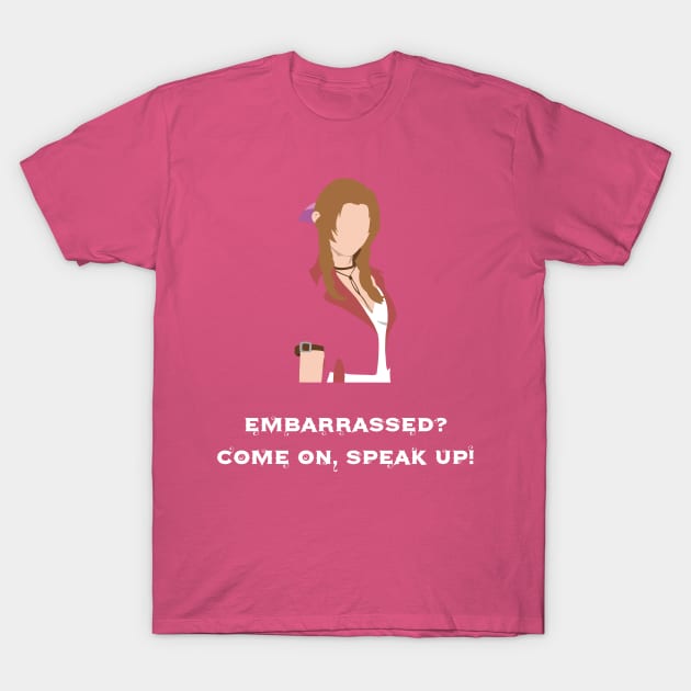 Motivational Aerith Gainsborough Quote T-Shirt by Kidrock96